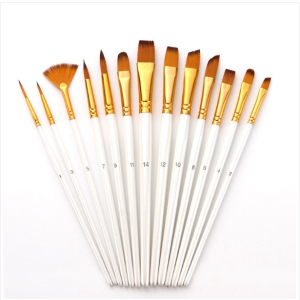 Zhu Ting 2 sets for sale student nylon hair multifunctional watercolor brushes