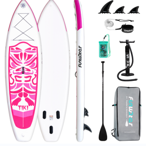 Funwater Stand-up surfboard inflatable paddle board sup paddle board water sports adult factory direct sales thickened PVC water ski board320*83*15