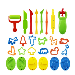 26 pieces/set children’s play house toys DIY clay mold set