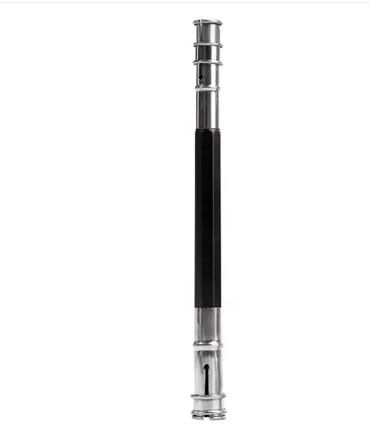 Adjustable wooden double-ended pencil extender to lengthen the barrel