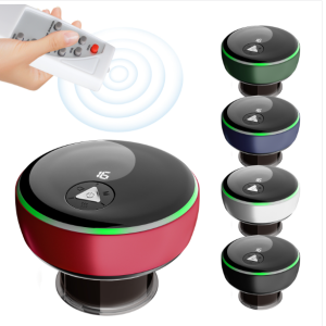 Smart cupping device with breathing light, electric heating scraping device, meridian dredging massage device