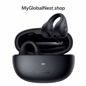 Baseus BC1 Ear Clip Earbuds Open Ear Wireless Earphones Bluetooth 6.0 Clip On Sports Headphones 4-Mics Super Bass IP55 Ear buds