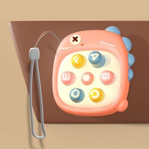 Children's whack-a-mole toy, educational game, stress relief toy, parent-child ABS material, cute dinosaur, cross-border supply