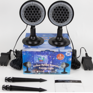 Christmas projector light outdoor,Christmas snowflake Projector for family celebration pack of  two