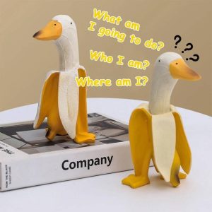 Banana duck creative decoration