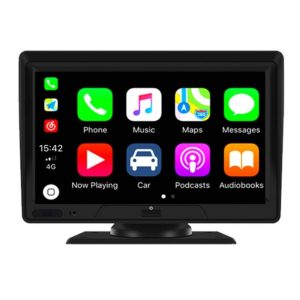 P702D 7-inch Portable Touch Monitor Wireless Car Navigator Dual Lens Intelligent Car Recorder
