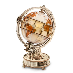 Robotime Rokr Luminous Wooden LED Light Hot Selling 180PCS Model Building Block Kits Toy Gift for Children Adult 3D Puzzle