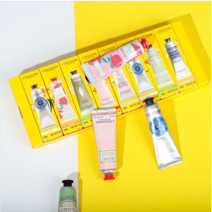 France L'Occitane Hand Cream Eight Pack Gift Set 30ml Portable Nourishing Moisturizing 8pcs Set