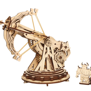 Robotime 3D Wooden Puzzle Medieval Siege Weapons Game Assembly Set Gift for Children Teens Adult War Strategy Toy KW401 KW801