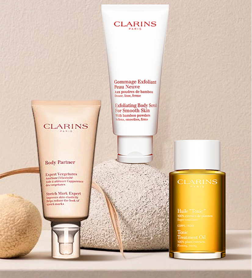 Clarins Maternity Trio