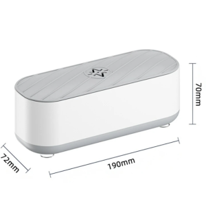 Multi-function ultrasonic cleaning machine glasses jewelry makeup brush cleaner mini electric cleaning box