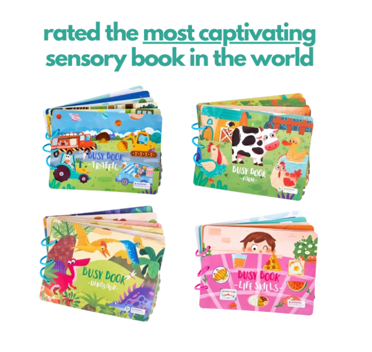 Dr. Glow's Sensory Book - Keep Kids off Devices!
