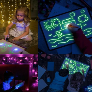 Magic LED Light Drawing Pad - Release the Creativity of Children!