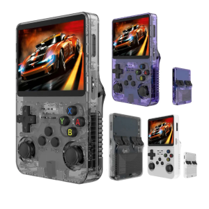 Portable Game Players R36S Mini Game Console  Games 3.5 Inch IPS Screen Classic Game Player