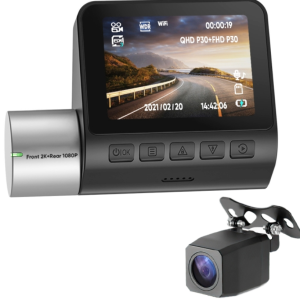 V50 2.0-inch ISP Display Dual Lens 2K Car Recorder