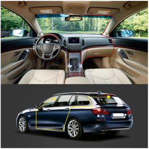 4 inch Touch Screen Car 2.5D HD 1080P Dual Recording Driving Recorder