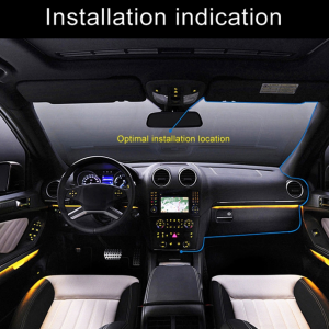 Q50 Car 4 inch HD 1080P Night Vision Front and Rear Dual-lens Driving Recorder