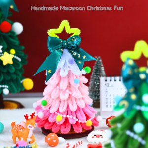 Twisted stick diy Christmas tree handmade creative knitting material package