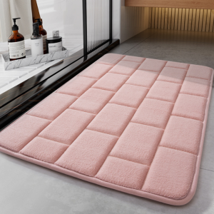 Bathroom floor mats, absorbent door mats, bathroom door entrance quick-drying foot mats