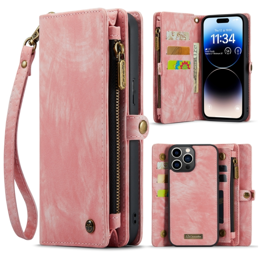 iPhone 15 detachable multifunctional mobile phone leather case