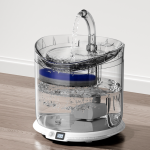 Cat water dispenser wireless charging automatic circulation filtration live water intelligent sensor unplugged pet drinking bowl 060 New upgraded char