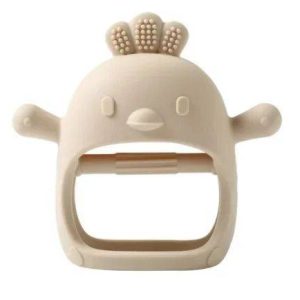 (2024 New Year Hot Sale )Baby Teether Chick Gloves