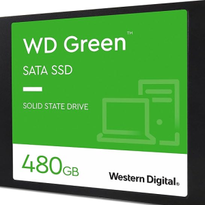 SSD Wd Green 2.5´ 240Gb SATA IIi 6Gb/S Leituras. 545Mb/S e Gravações. 465Mb/S - Wds240G2G0A