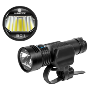 Lumintop B01 850LM 210m USB Rechargeable Bike Light Anti Glare Bicycle Headlight 21700 18650 Flashlight Outdoor Torch Light