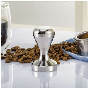 Stainless steel tamper flat bottom coffee tamper
