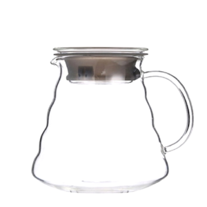 Heat-resistant hand-brewed coffee glass pot Yunduo Coffee Sharing Pot, specifications: 600 ml integrated glass filter cup