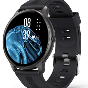 AGPTEK Relógio Inteligente, Relógio Inteligente para Homens e Mulheres IP68 À Prova d'Água com Tela Touch Color Monitor de Frequência Cardíaca Pe