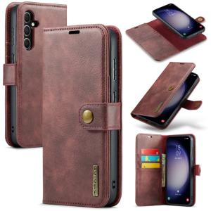 Suitable for Samsung Two-fold cowhide models left and right open detachable magnetic phone case