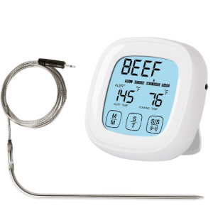 2 pieces for sale Home Digital Meat Cooking Touch Screen Oven Timer Grill Thermometer