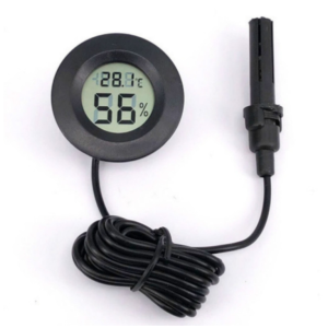 FY-12 Embedded Electronic Digital Temperature and Humidity Meter with Probe