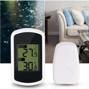 Mini high-precision wireless indoor and outdoor digital thermometer