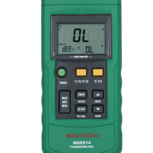 MS6514 dual-channel digital thermometer with USB interface