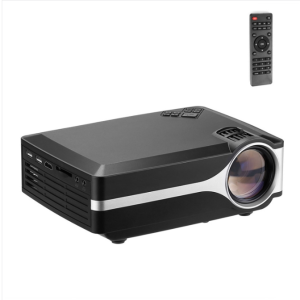 Z495 4-inch Single LCD Display Panel 800x400P Smart Projector with Remote Control Support AV / VGA / HDMI / USBX2 / TF Card /Audio