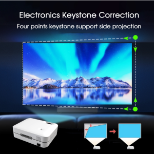 WEJOY L9 1920x1080P 400 ANSI lumens LED smart HD projector, Android 6.0, 1G+8G, European regulations