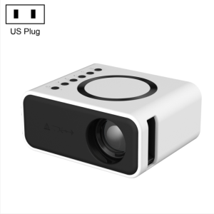 T300S 320x240 24ANSI Lumens Mini LCD Projector with Wired & Wireless Simultaneous Screen Support