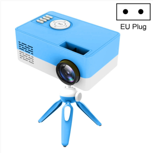 J15 1920 x 1080P HD Home Mini LED Projector with Tripod Support AV / HDMI x 1 / USB x1 / TF x 1.