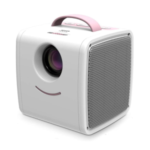 W-S1 children's projector 30 lumens HD 1080P single-chip LCD technology supports AV, USB, Mini SD Card, HDMI