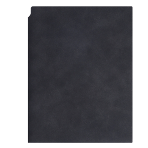 2 copies for sale Business notebook PU retro soft leather office notepad, cover color: dark gray with pen insert, specification: A5