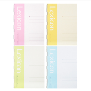 Deli 7688 A4 60 pages spiral bound notebook loose-leaf office business notepad (color random delivery)