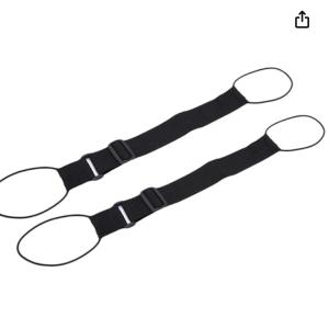 Lioobo 2 peças de alça de bagagem, mala de viagem, cinto ajustável, acessório de viagem