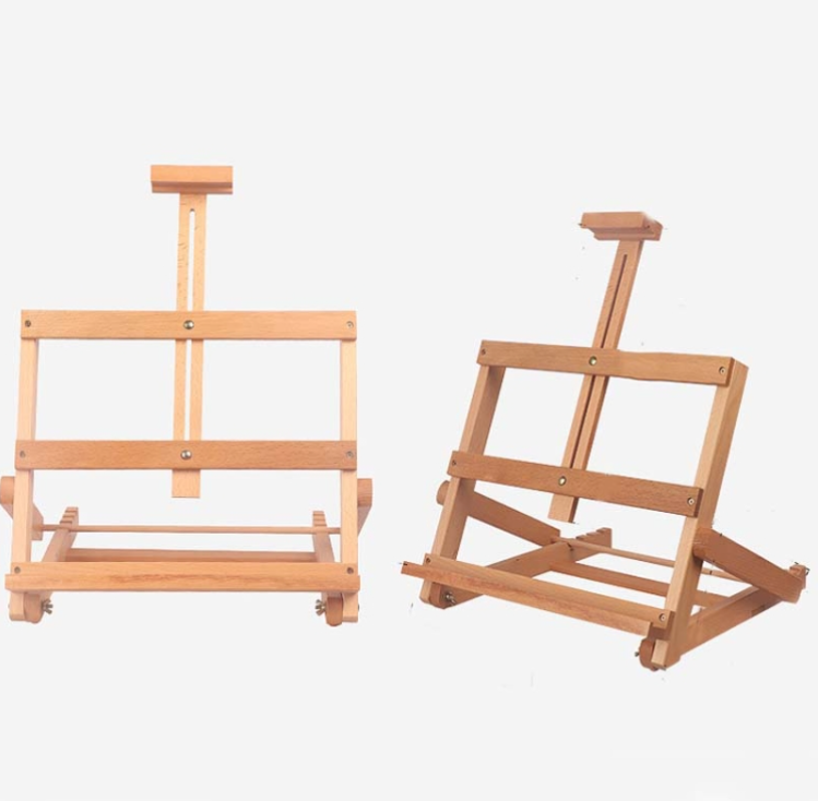 Horizontal Desktop Wooden Easel Sketching Sketch Easel Easel