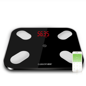 GASON S4 Body Fat Scale Smart Electronic LED Digital Weight Scale with Bluetooth APP Support Android or IOS