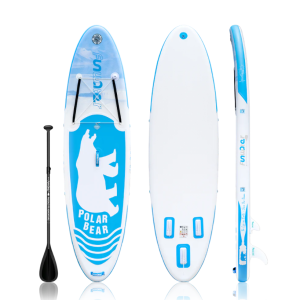 POLAR BEAR 10'6" INFLATABLE PADDLE BOARD