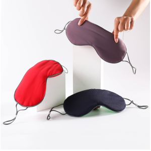 Sold as a set of 2. Double-sided Sleeping Eye Mask Cooling & Warming Dual Purpose Ice Silk Eye Masks