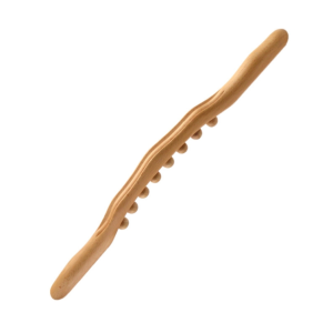 Eight beads beech wood massage stick meridian dredging rolling rod