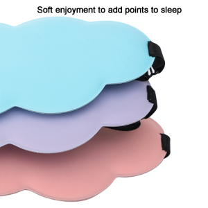 3D Cloud Eye Mask Ice Silk Slow Rebound Memory Cotton Blackout Sleep Comfort Eye Mask